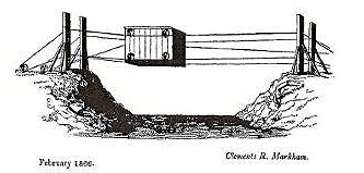Bridge crossing ravine